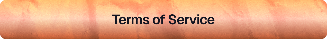 Terms of Service Header